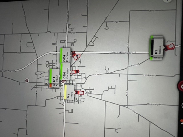 Crew Force Map in Randolph County