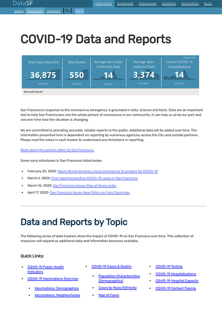 San Francisco’s Central COVID Response